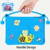 EVA Case For iPad 10.2 (2021) / (2020) / (2019) / Air 10.5 inch (2019) Bee Style Kickstand Tablet Cover with Carry Handle