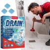 24Pcs Drain Cleaning Tablets, Fast-Acting Powerful Drain Cleaner for Kitchen Sink & Toilet, All-Purpose Pipe Clog Remover & Deodorizer