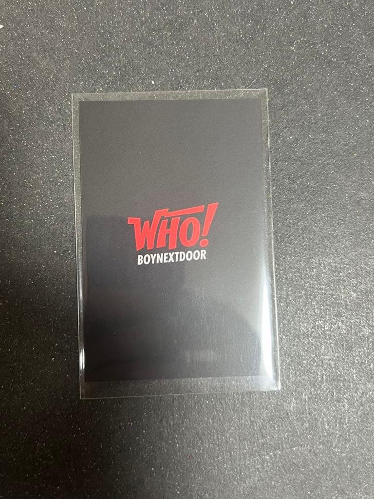 [USED] Boynextdoor Jaehyun Weverse Lottery Lucky Draw