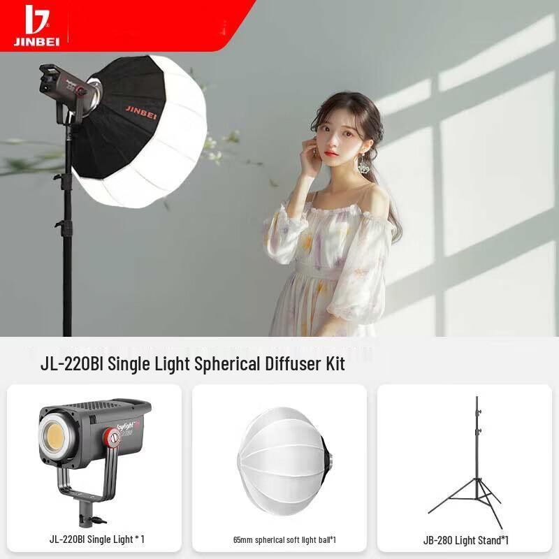 JINBEI JL-220BI Bi-color LED Video Light Kit