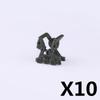 MOC Military Figures Accessories Building Blocks Helmet Night Vision Vest Knee Pads Tactical Belt Protective Mask Toys Kids J068