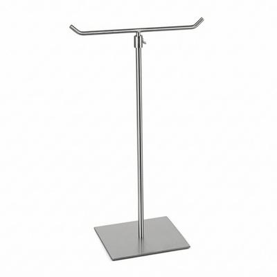 Handbag Display Stand Double-Sided Purse Bag Rack with Square Base