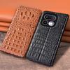 Flip Case for Realme 16 Realme16 Pro Plus 5G Genuine Leather Magnetic Cover Cowhide 3D Crocodile Claw Card Pocket Wallet Cases