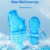 Dog Ice Pop Toy Summer Cooling Water-Filled Frozen Chew-Resistant Interactive Cooling Artifact Pet Supplies for Small Medium Lar