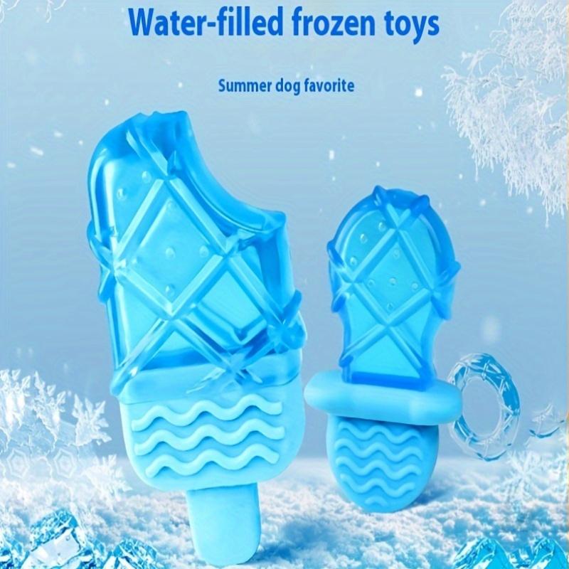 Dog Ice Pop Toy Summer Cooling Water-Filled Frozen Chew-Resistant Interactive Cooling Artifact Pet Supplies for Small Medium Lar