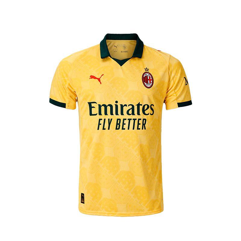 Puma Ac Milan Soft Comfortable Skin-Friendly Quick-Dry Short Sleeve T-Shirt Men Tops 779979-03