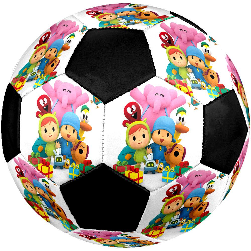 Pocoyo Theme Size 5 Soccer Ball, Suitable for Both Indoor and Outdoor Matches, a Gift Suitable for Everyone.