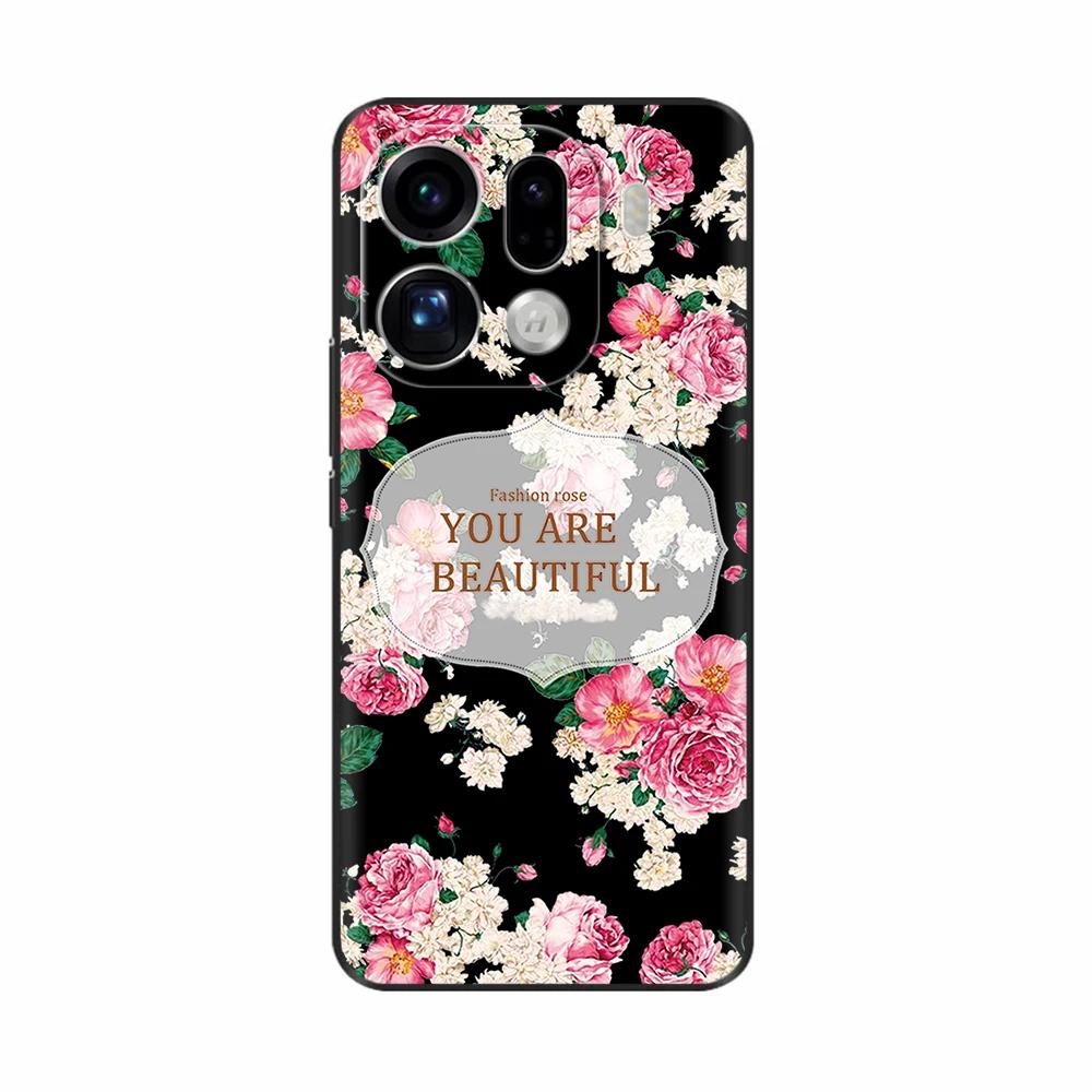 For OPPO Find X9 Find X9 Pro 5G Shockproof Case Soft TPU Silicone Phone Cover FindX9 Pro Funda Bumper Cartoon Painted Back Cover