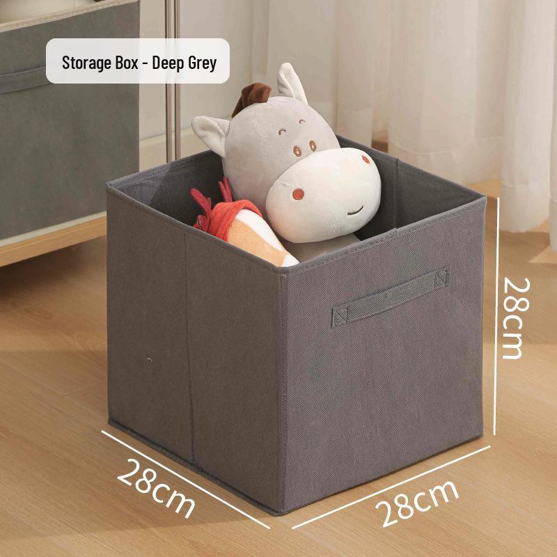 Foldable Fabric Storage Box for Clothes, Toys, and Sundries In Wardrobe