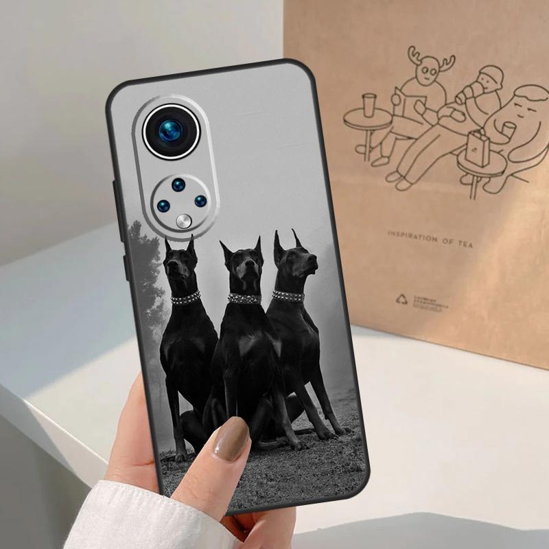 Dachshund Doberman Dog For Honor Magic 8 5 6 7 Pro Case For Honor 400 200 Lite 50 70 90 X8c X8b X9a X9b X9c X9d Win
