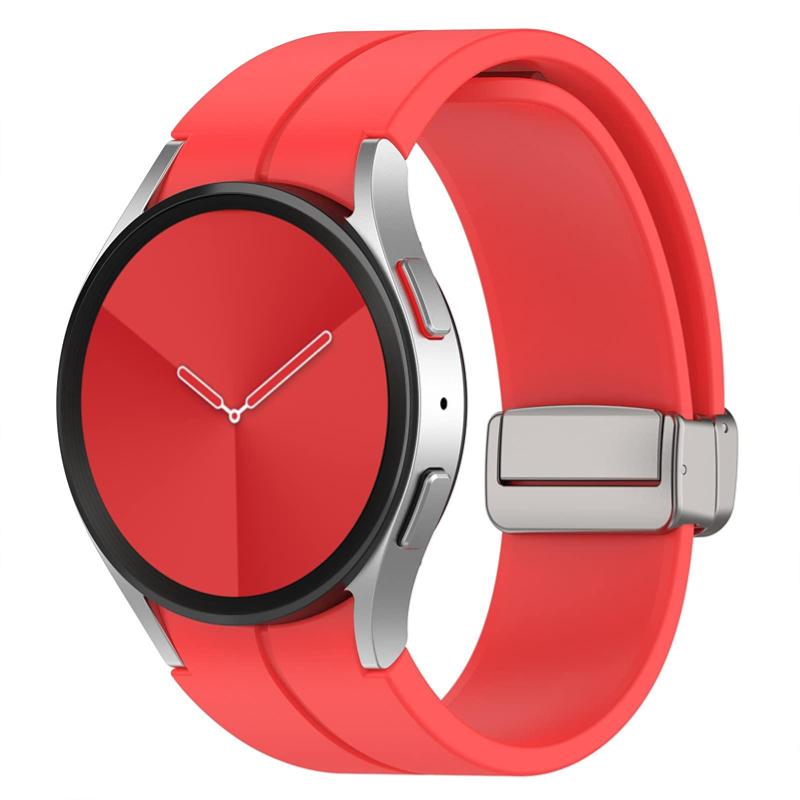 Silicone Strap for Samsung Galaxy Watch 5 Pro 45mm/7 6 5 4 44/40mm No Gaps Wristband for Galaxy Watch 6 Classic 47mm 43mm Strap