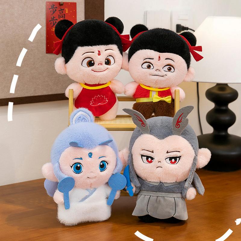 8Inches Ne Zha 2 Ne Zha: The Demon Child Causes Trouble Series Of Plush Toy Children'S Toy Room Decoration Doll Collectible Gift