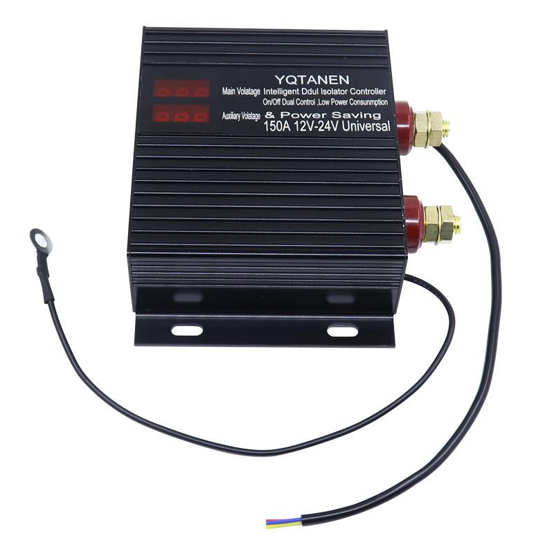 150A 200A Dual Battery Isolator Switch Universal Car Smart Dual Control 12V/24V Voltage Sensitive Relay for ATV, UTV, RV, Truck 150A
