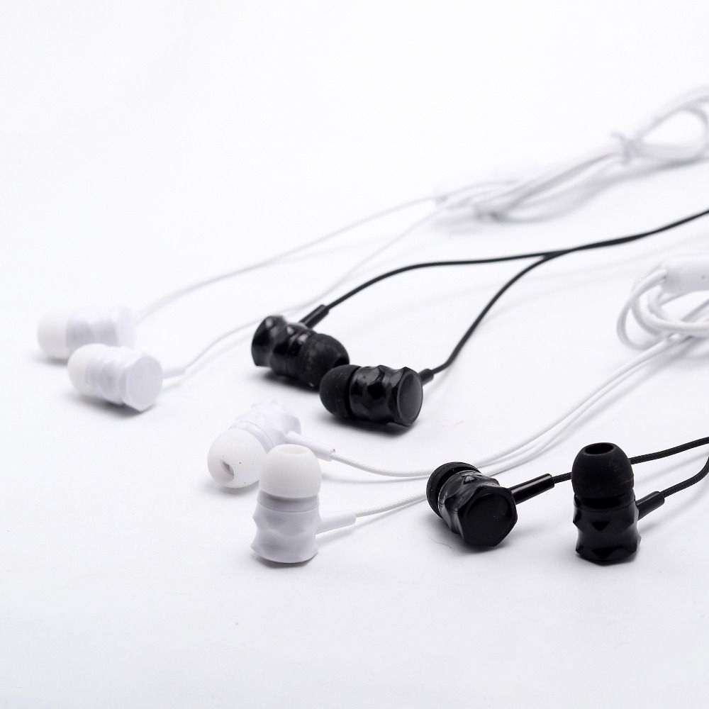 Stereo-In-Ear-Kopfhörer 3,5-mm-InEar-Mikrofon Tragbare Musik-Ohrhörer