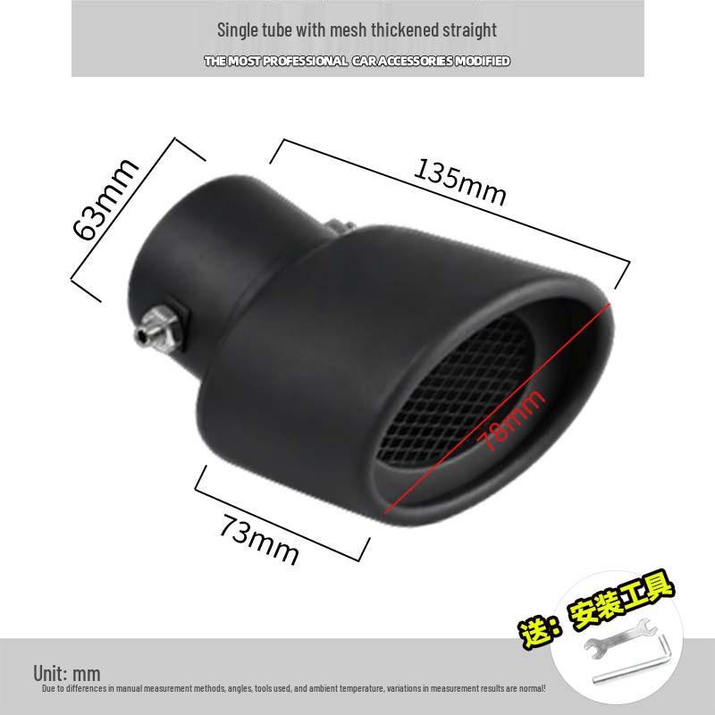 2013-2021 Mitsubishi Outlander Dual-Exhaust System: Dual-Pipe, Single-Outlet for Exhaust Modification