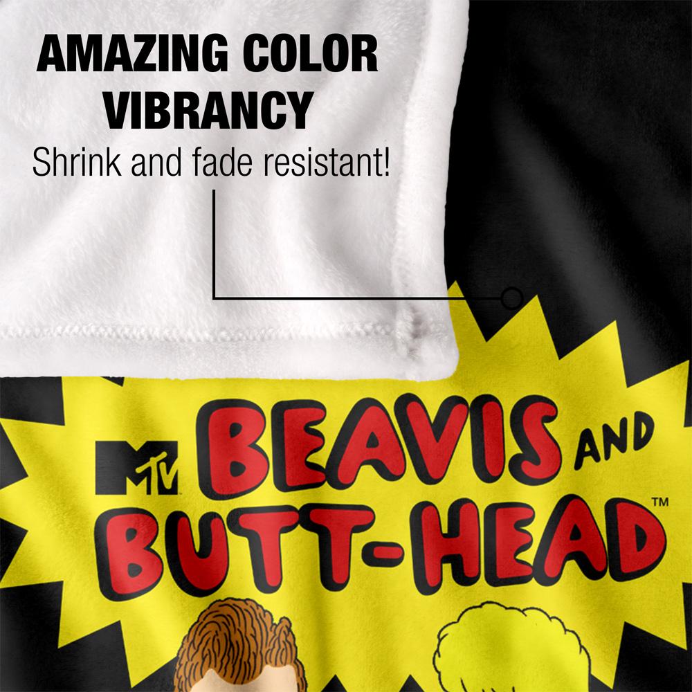 Beavis & Butthead Silky Sofa Supersoft Blanket