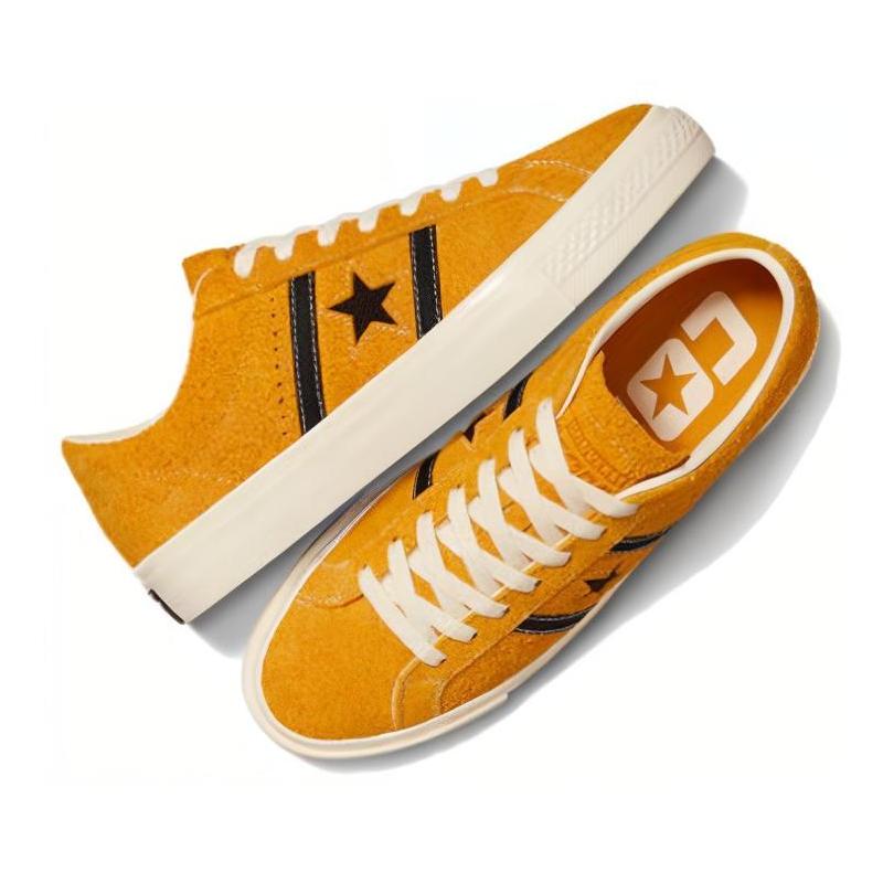 Converse One Star Academy Pro Fashion Breathable Low-Top Board Shoes Unisex Yellow