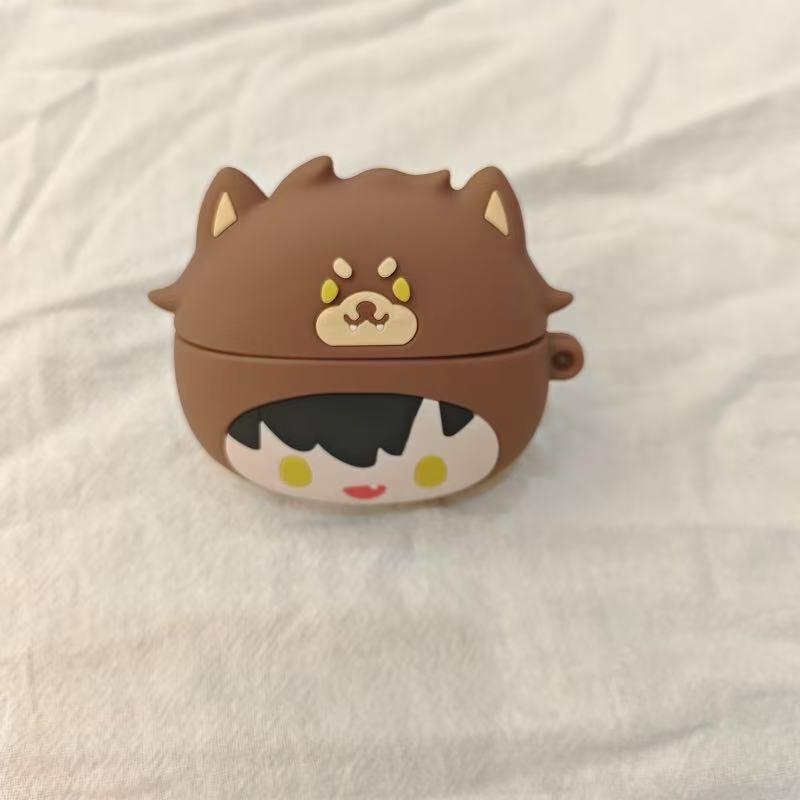 Cartoon Pattern Silicone Case for AirPods Pro 3 - Cute, Soft, Bluetooth Compatible Earphone Protector for Apple 1/2/4