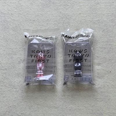 KAWS TOKYO FIRST Exhibition Limited key chain Pink Black Set BERBRICK