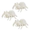 2/3/5Pcs Halloween Glowing Light Two-Color LED Spider Shape Night Light Portable Haunted House Halloween Decoration