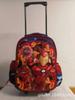 16-Inch Round Rod Schoolbag, Student Tie Rod Schoolbag, Boys And Girls, Children'S Dual-Purpose Backpack, Backpack 3-6 Level Burden Reduction