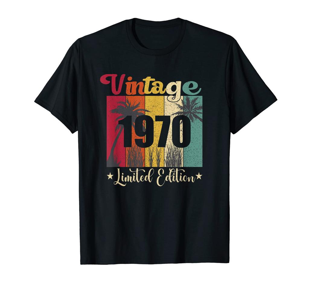 Reto Vintage 1970 Limited Edition Birthday Present Birthday T-Shirt