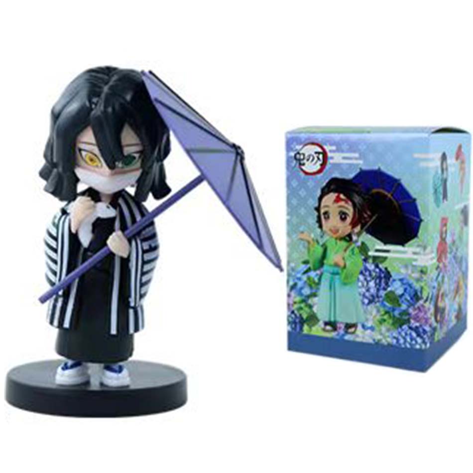 Model Creative Model New Hot Sale Demon Slayer Tanjiro Nezuko anime cartoon figure personalized statue ornament box Gift