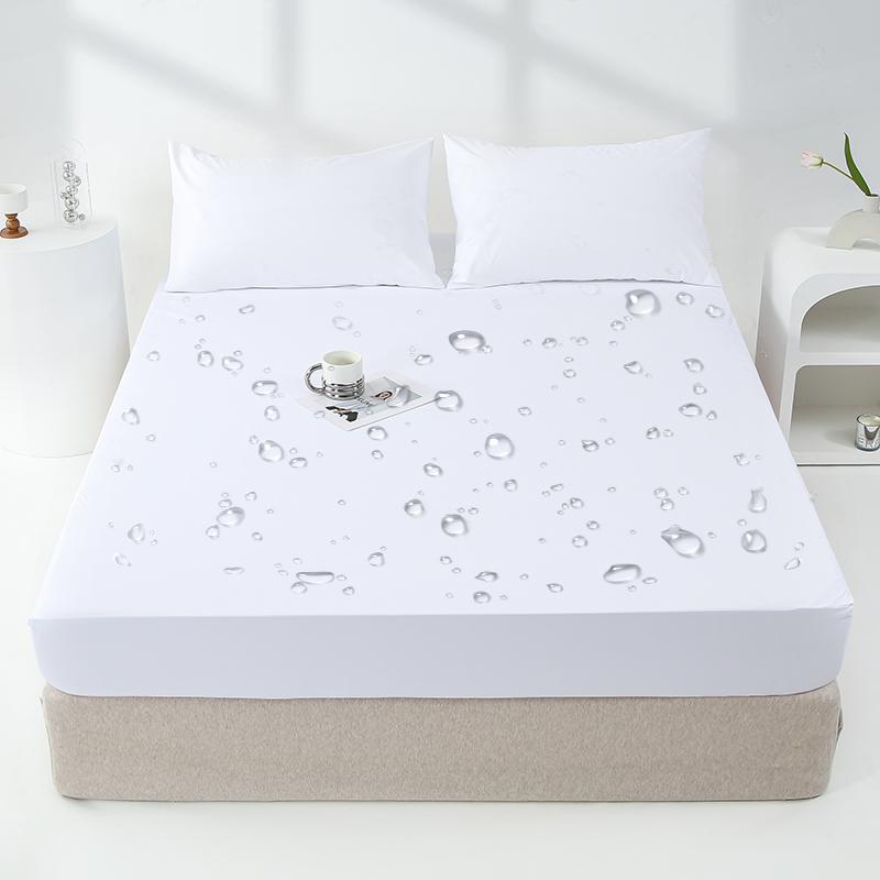 

100% Waterproof Mattress Covers Protector Adjustable Bed Fitted Sheets With Elastic Band Single Double King Size 140/160/180x200 2xPillowcase NOSHEET