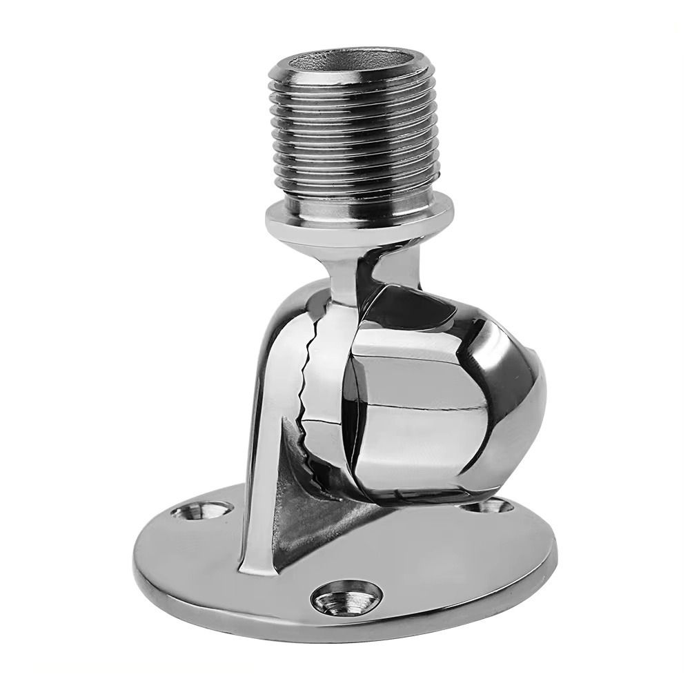316 Stainless Steel Marine Antenna Mount 25mm Diameter Boat Antenna Mount Boat Installation