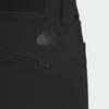 Adidas Premium Casual Slim Fit Pants Solid Color Zipper Straight Leg Knit Sports Pants Men Pants Black JE8632