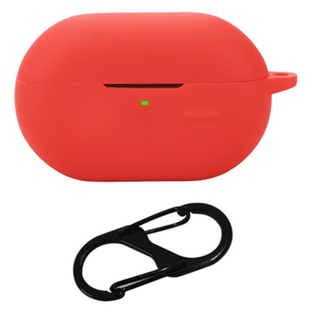 

For SoundPEATS Pearlclip Case Bluetooth-compatible Earphone Silicone Cover with Anti-Lost Buckle D