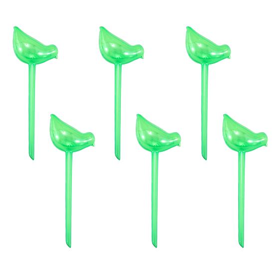Self Watering Shape Watering Bulb Automatic Clear Plant Planter Insert Bird Irrigation Spikes for Indoor