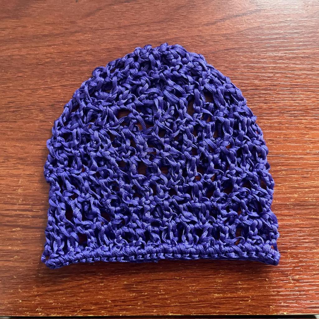 Handmade Crochet Sleep Cap: Solid Color Women's Wig and Hair Protection Net