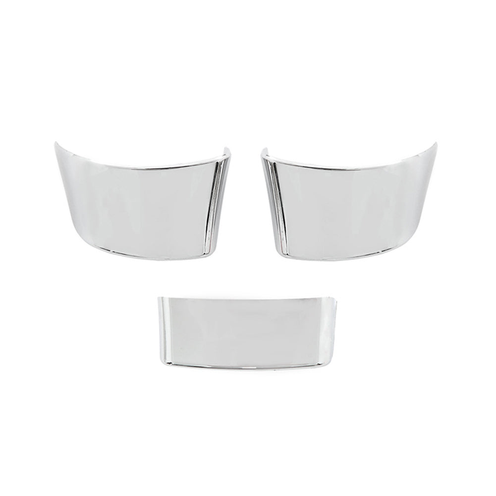 1/2/3 stk Dekorasjonsdeksel Klistremerke for Ratt til Bil For Volkswagen VW Golf 5 MK5 Passat B6 Jetta Tiguan 2007-2011 Tilbehør