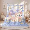 Home and Decoration Cute Fashion Throw Blankets for Beds/sofa L-Linabell rabit Blanket for Camping/Traveling Blanket Best Gifts