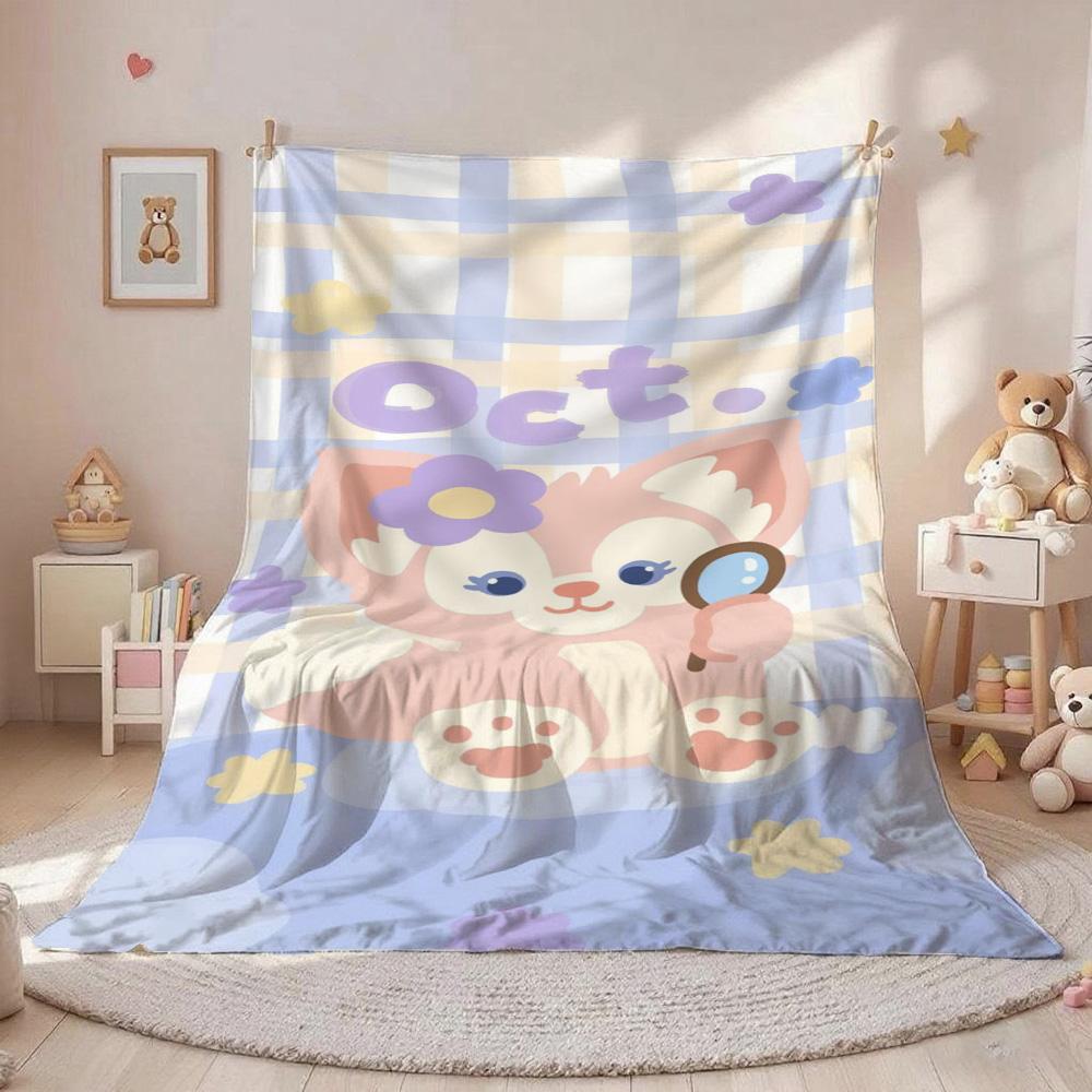 Home and Decoration Cute Fashion Throw Blankets for Beds/sofa L-Linabell rabit Blanket for Camping/Traveling Blanket Best Gifts