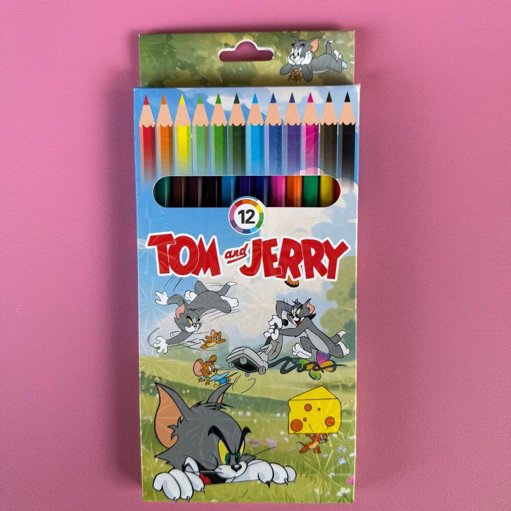 Zootopia 12-Color Cartoon Pencils: Judy & Nick Student Set