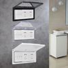 3'lü Su Geçirmez Priz Kapağı Dış Mekan Priz Koruyucu Soket Panel Kapağı Restoran Banyo Oturma Odası Mutfak İçin