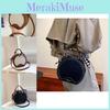 Modern Casual Round Crossbody Bag For Women Trendy Street Style Small Shoulder Bag