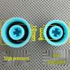 Car AC 134a High/Low Pressure Valve Core Dustproof Leakproof Cap