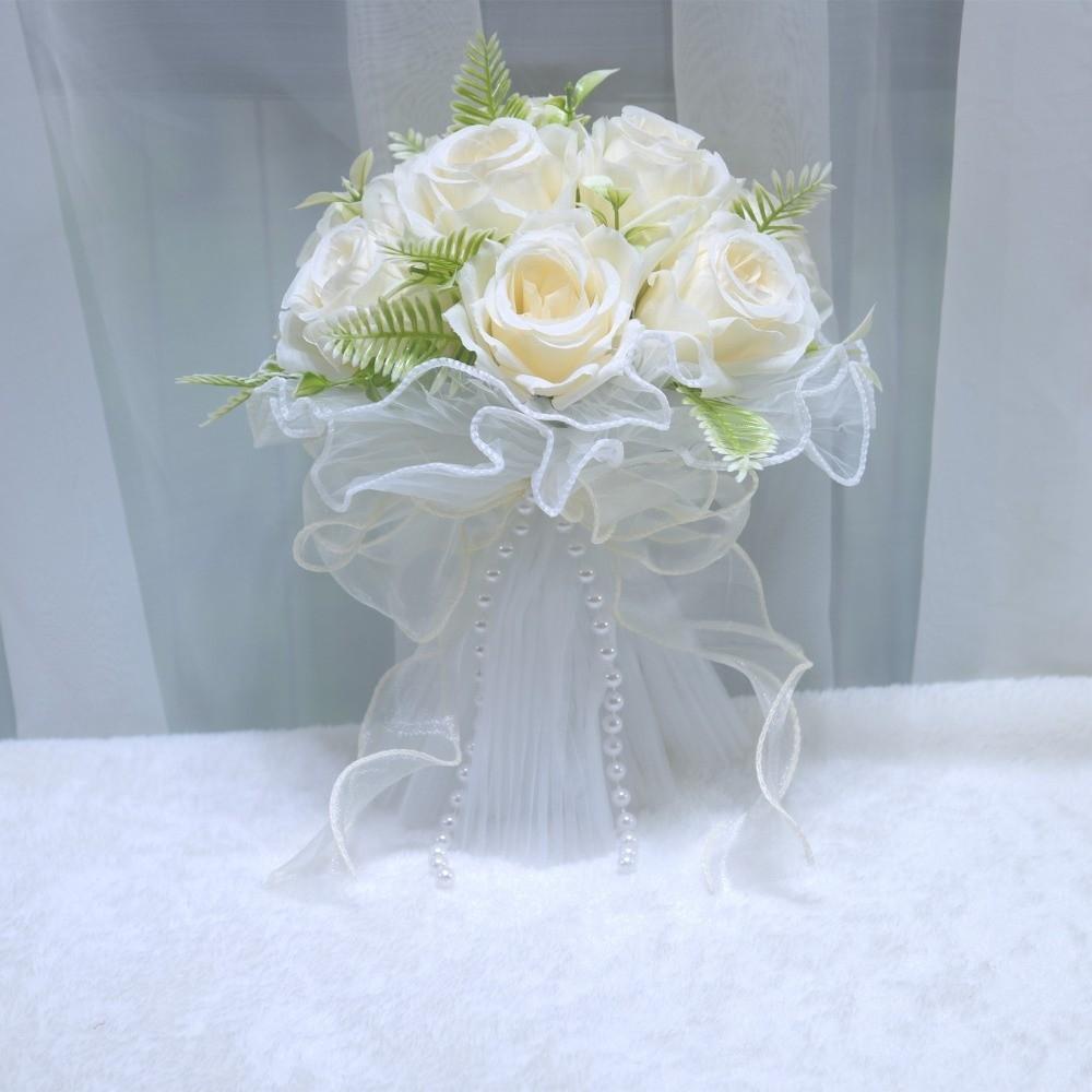 Romantic Wedding Bouquets Silk Flowers Bridesmaid Bouquet Wedding Accessories
