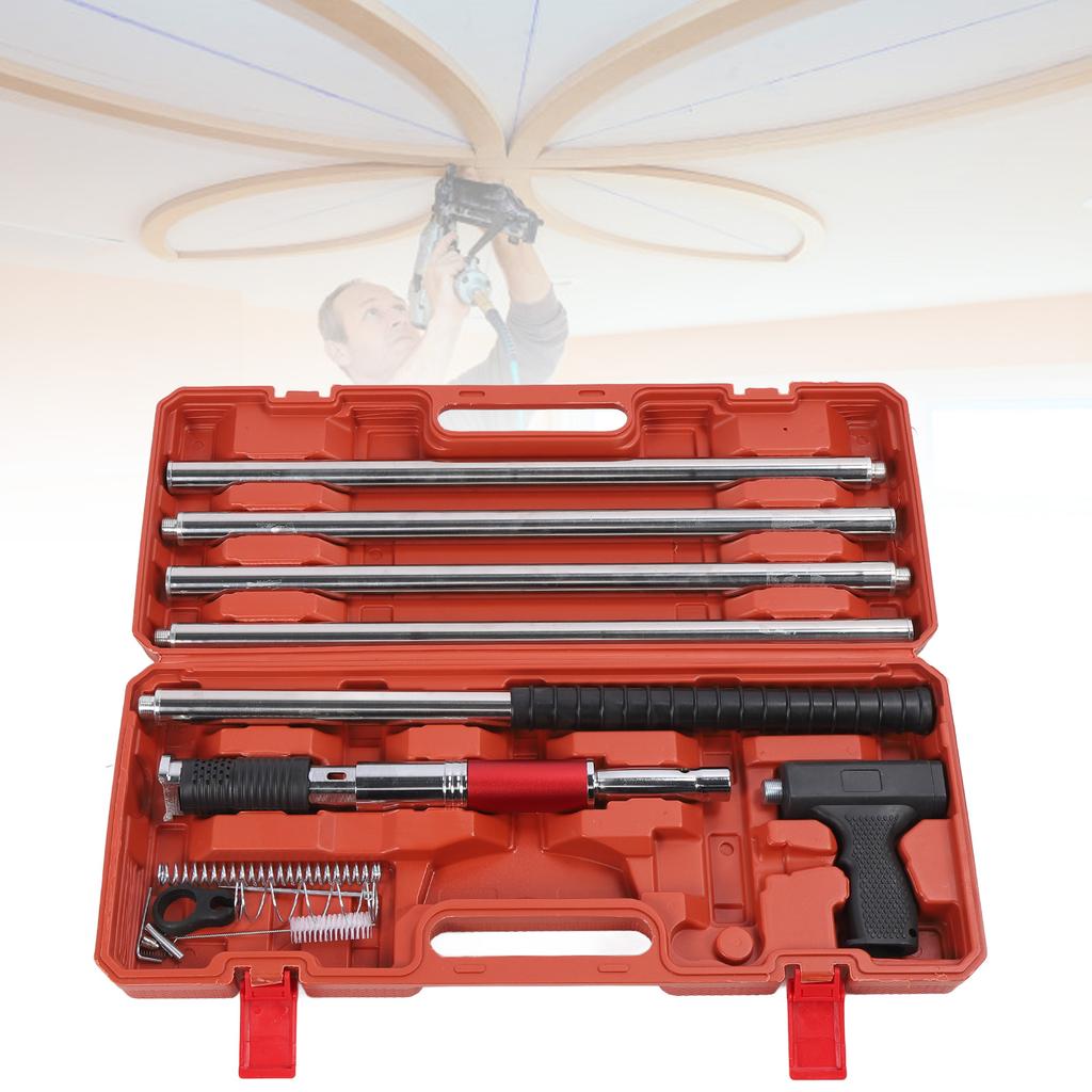 Nail Wall Fastening Tool Adjustable Efficient Noiseless Portable Concrete Mini Nailer Tool for Woodworking Household