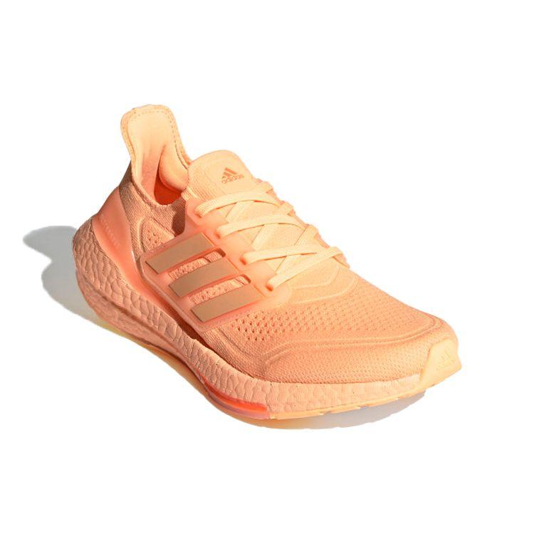 adidas UltraBoost 21 Acid Orange Damen Sneaker Schreiendes-Orange FZ1918