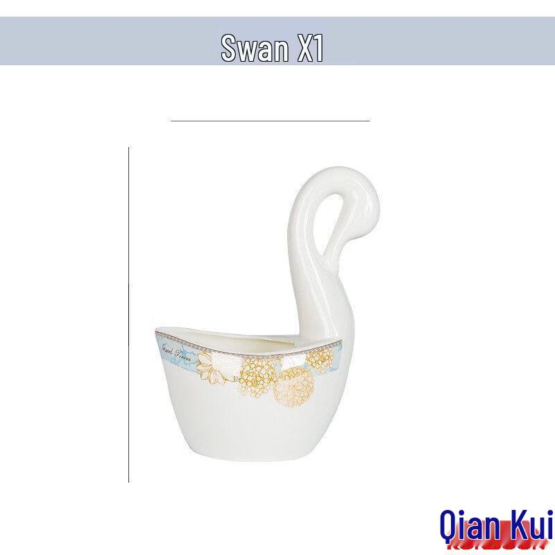 Qianxing Swan Ceramic Dinnerware Set