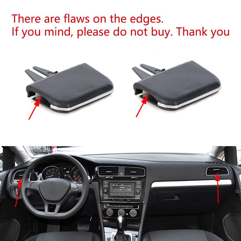 Front Air Conditioner Vents A/C Air Conditioning Outlet Tab Clip Repair For VW Golf 7 7.5 MK7 MK7.5 GTI GTD GTE R-Line 2013-2019