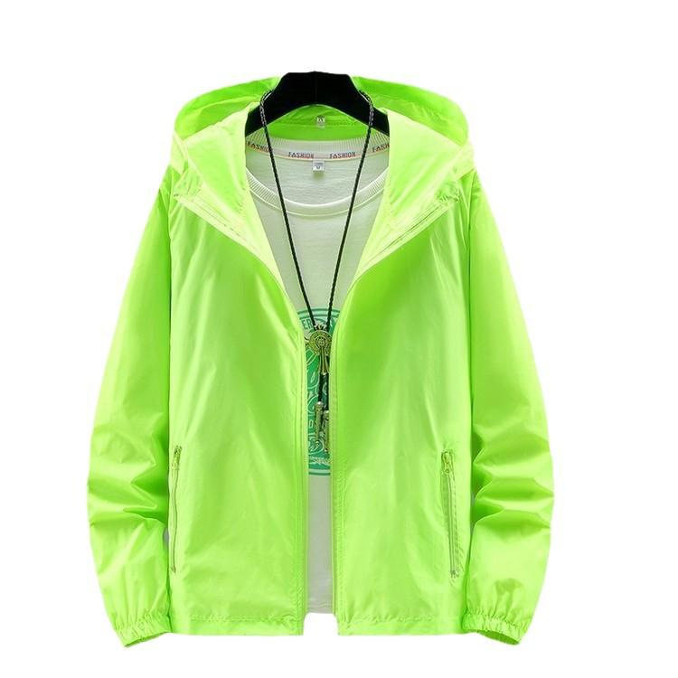 Summer Outdoor Couple's Breathable Skin Coat – Solid Color Fishing Jacket with Custom Logo