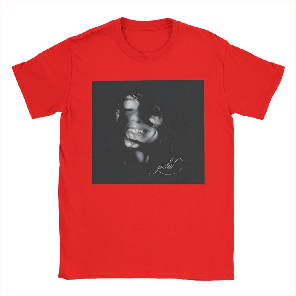 Novelty Ariana Grande Petal Album Photo Tshirt Unisex Round Neck Pure Cotton T Shirt Short Sleeve Tees Gift Idea Clothes