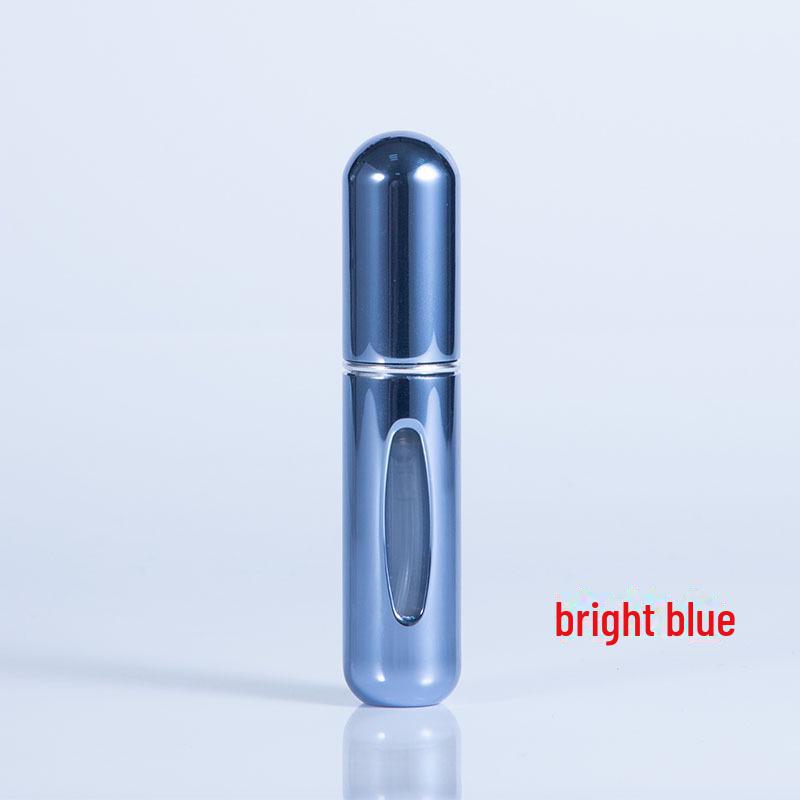 

Круглый флакон для духов объемом 5 мл с нижним наполнением и распылителем для путешествий 5ml ярко-синий