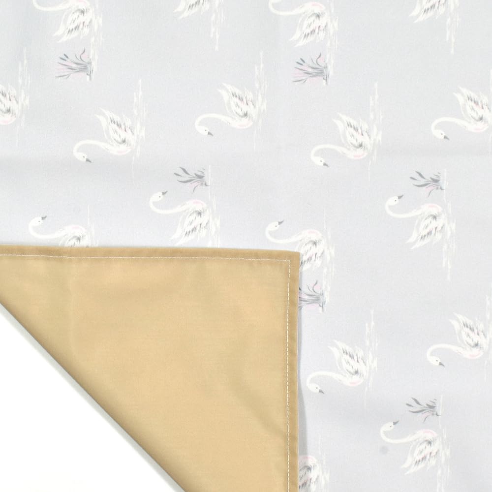 LAURA ASHLEY Leisure and Lightweight For For 1 For Sports Field For Colorful Candy NM403100 Sheet, Water-Repellent Type, Swans, Water-Repellent,