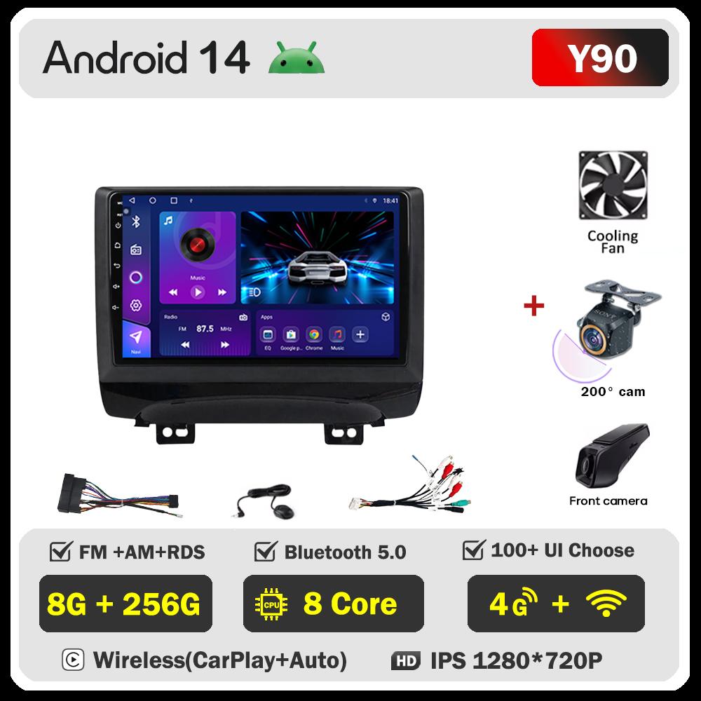 Android 14 Car Radio For JAC Refine S3 2013 -2016 Stereo Head Unit  Intelligent Car Systems Mirror Link Wifi Touch Screen Wifi